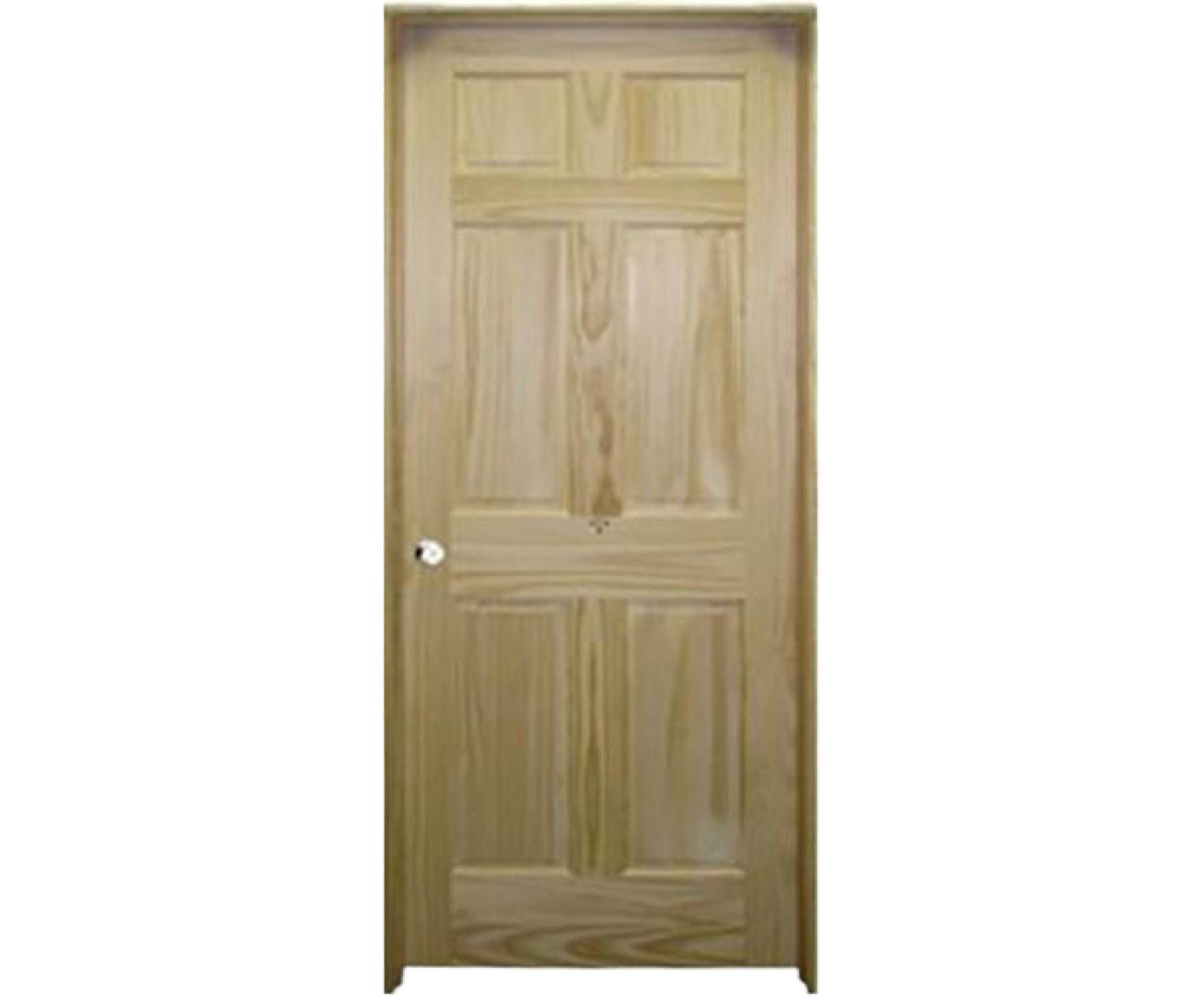 DOOR 24" RH 6 PANEL PINE