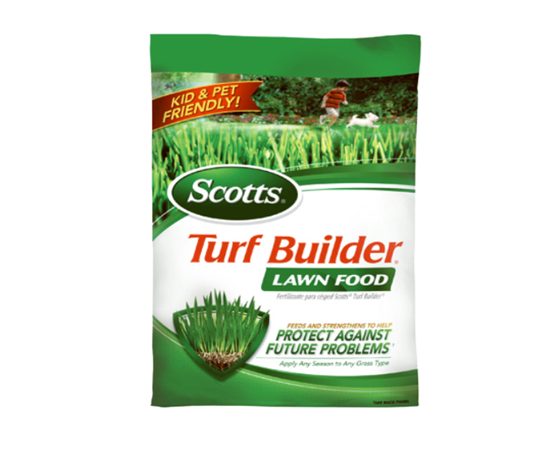 Scotts Turf Builder 22305 Lawn Food, Solid, Fertilizer, 12.6 lb Bag