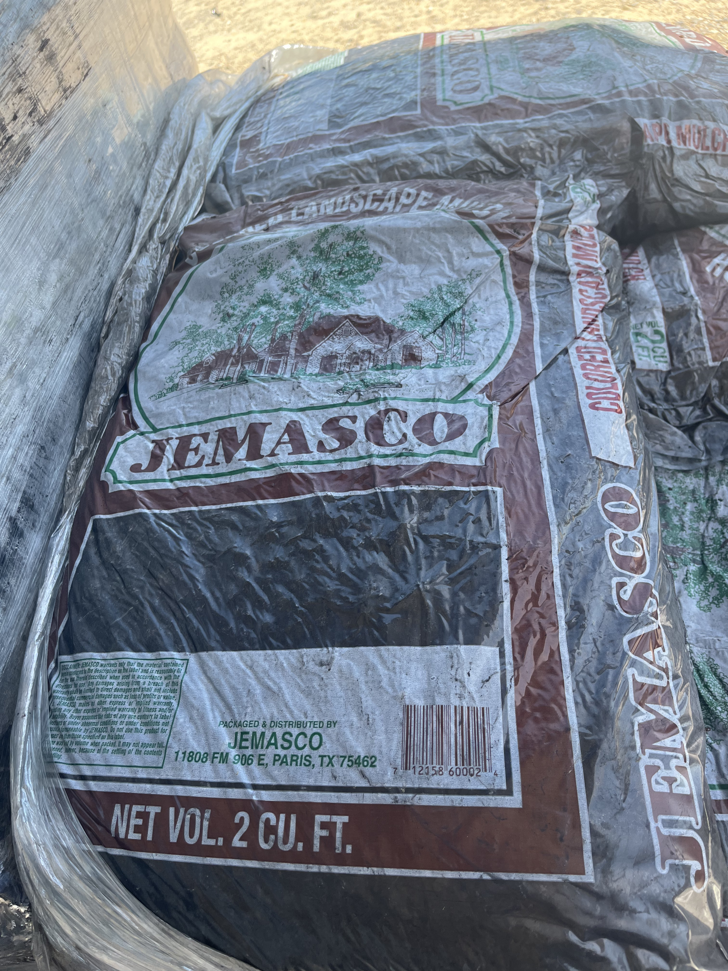 JEMASCO PINE LANDSCAPE MULCH 2 CUBIC FT