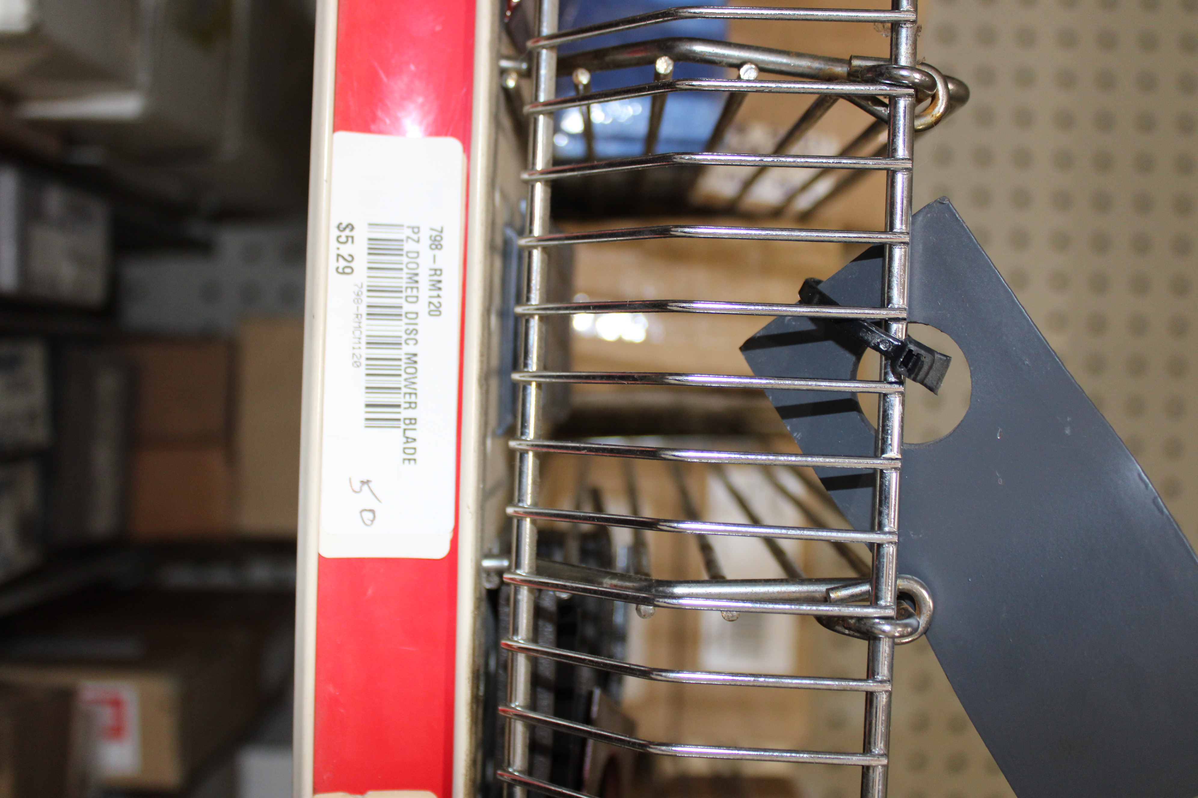 DISC MOWER DRUM KNIFE FOR PZ-ZWEEGERS / AGCO - DOMED BLADE - REPLACES CM120 / 748095