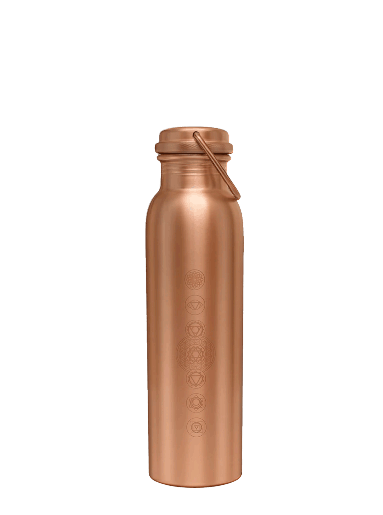 Pure Copper Bottle - Chakra