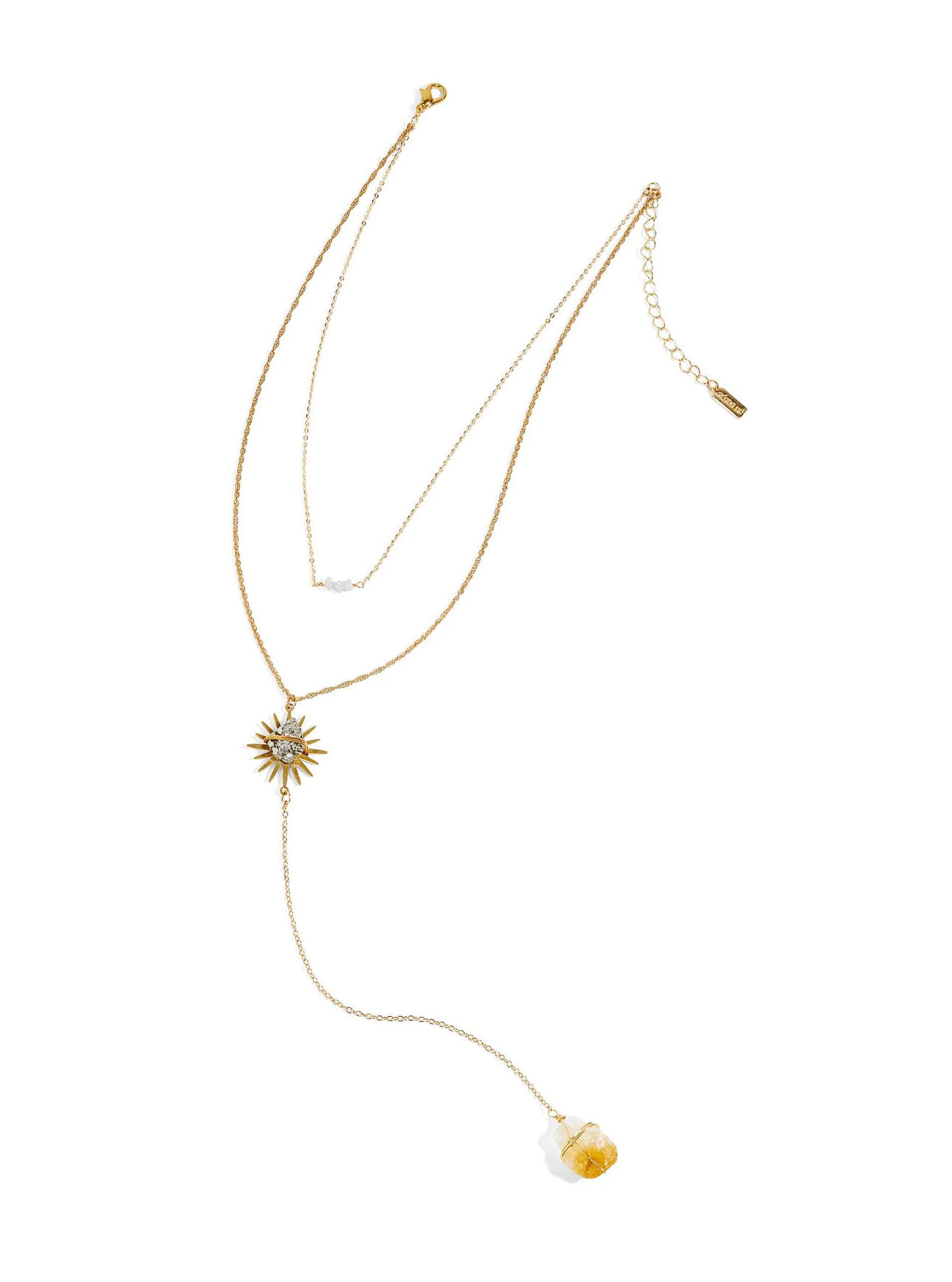 Sunburst Delicate Layered Necklace