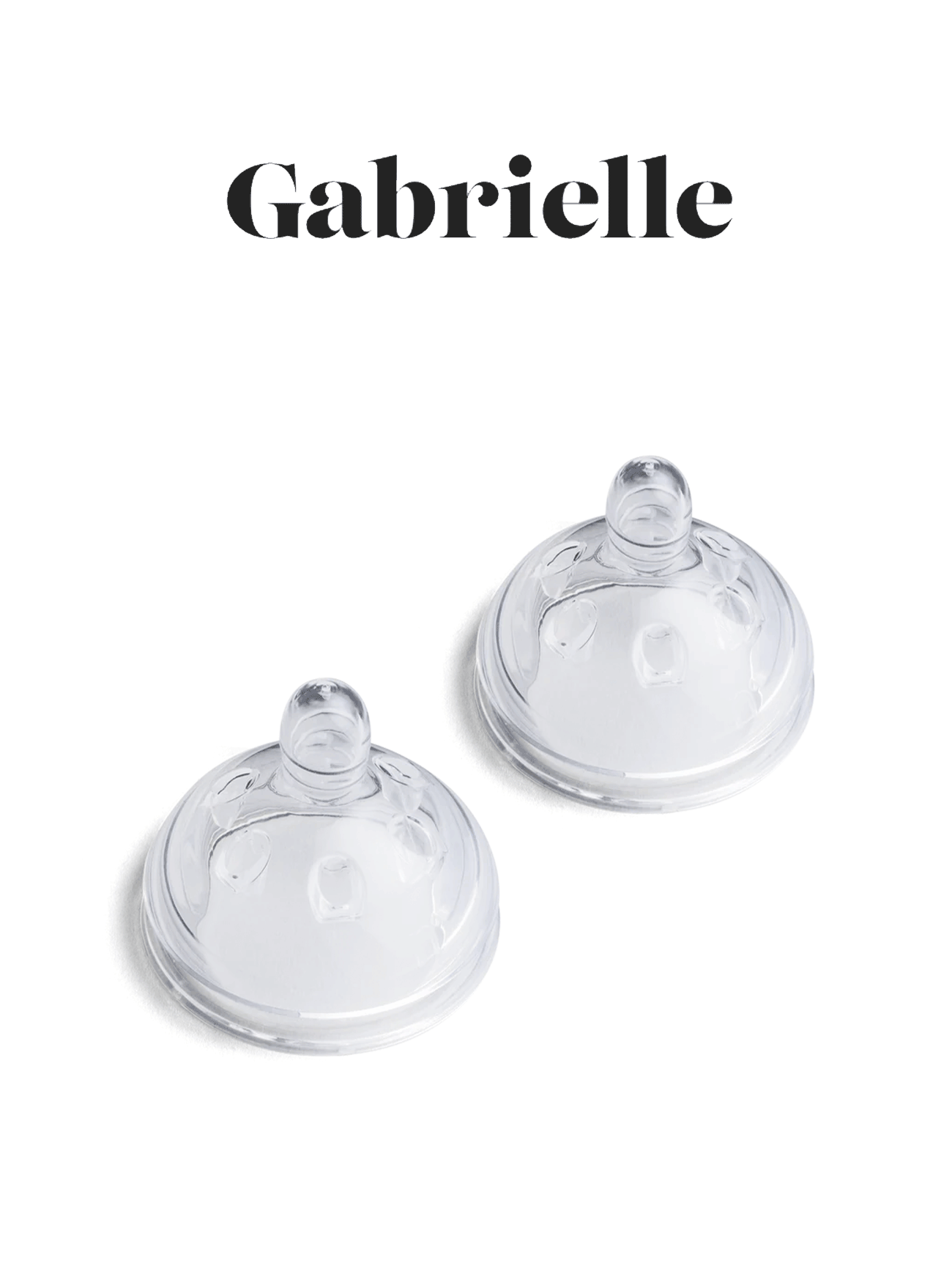 Gabrielle Natural Nipple Set