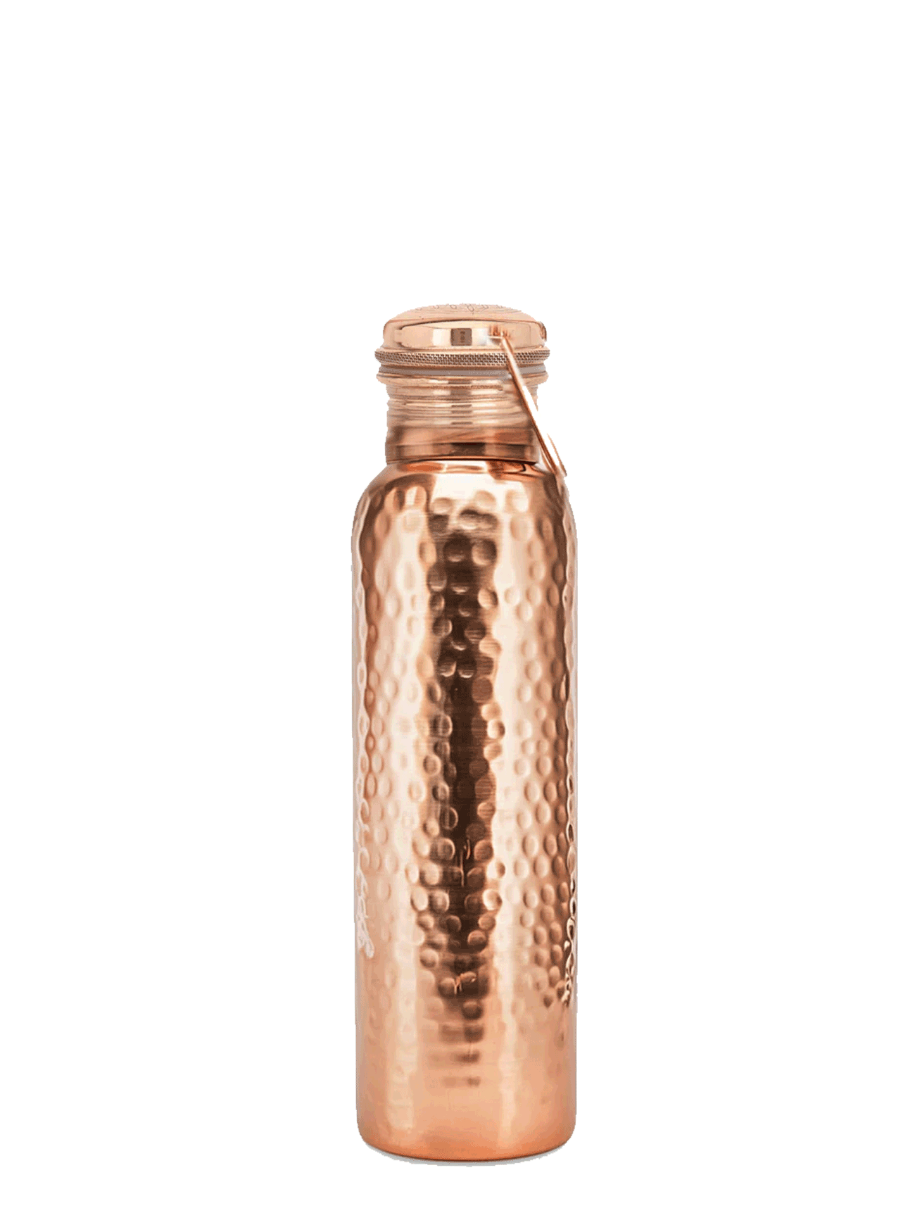 Pure Copper Bottle - Hammered
